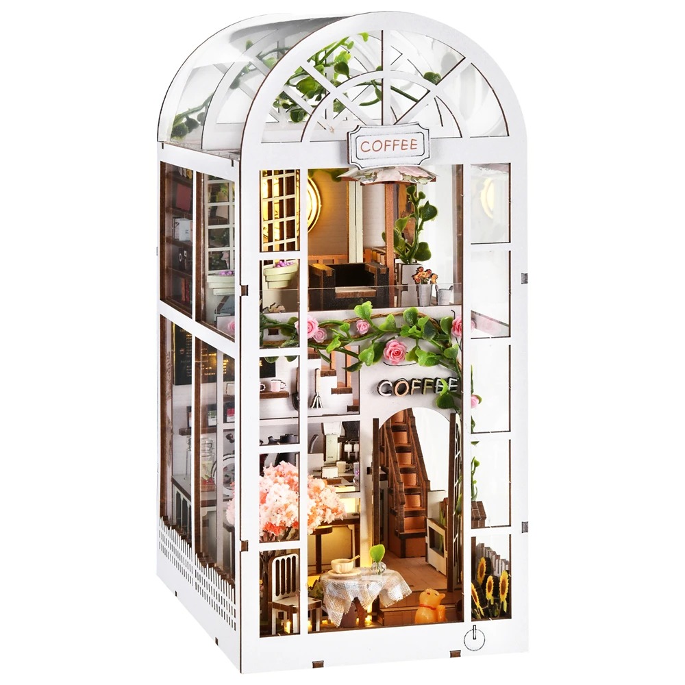 ETKVR DIY Dollhouse Kit - Coffee Garden - 이미지 2