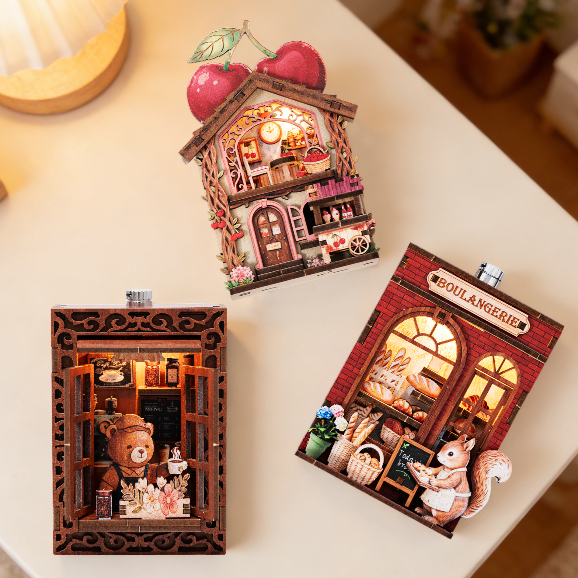 DIY Refrigerator Magnet-Cherry Cottage - Image 5