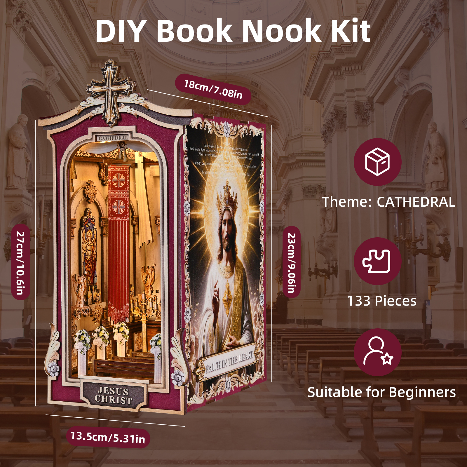 Miniature Book Nook Kits