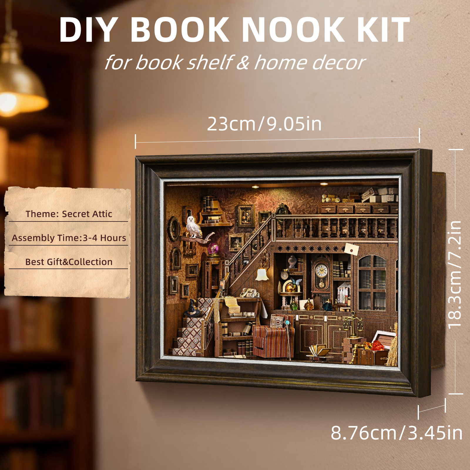 Frame Styled Book Nook Kit