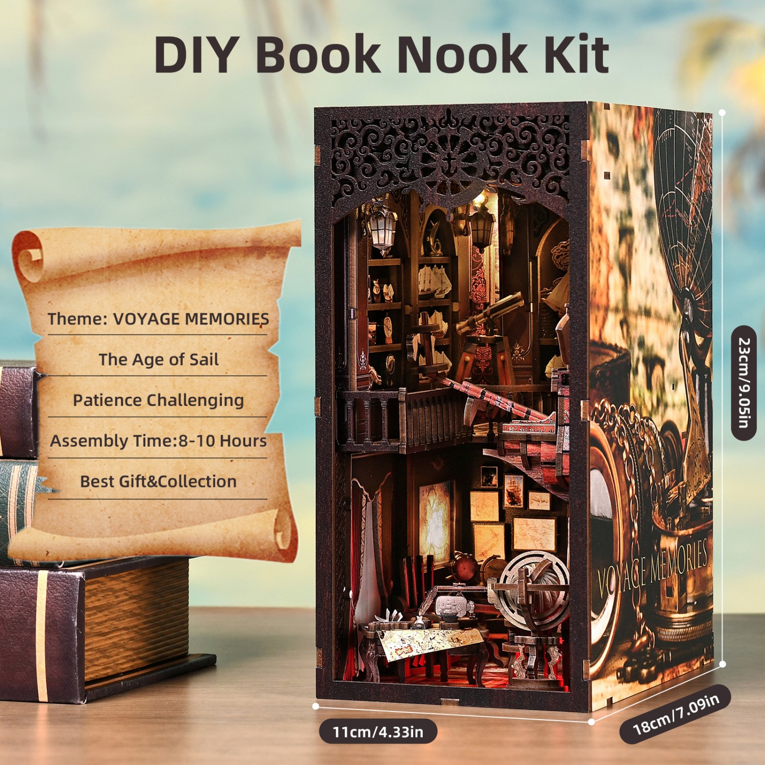 ETKVR DIY Book Nook Kit - Voyage Memory - Image 4