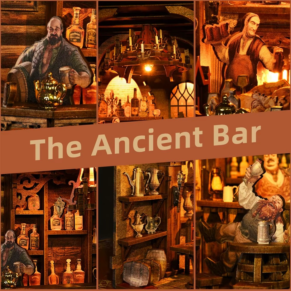 ETKVR DIY Book Nook Kit - Ancient Pub - Image 4